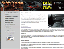 Tablet Screenshot of niftyinterior.com